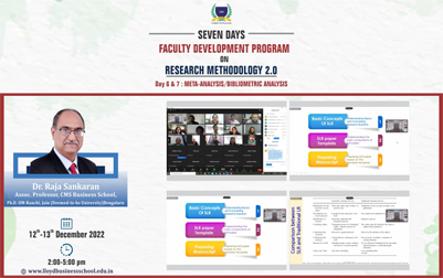 ONLINE 07 DAYS FDP ON “RESEARCH METHODOLOGY 2.0